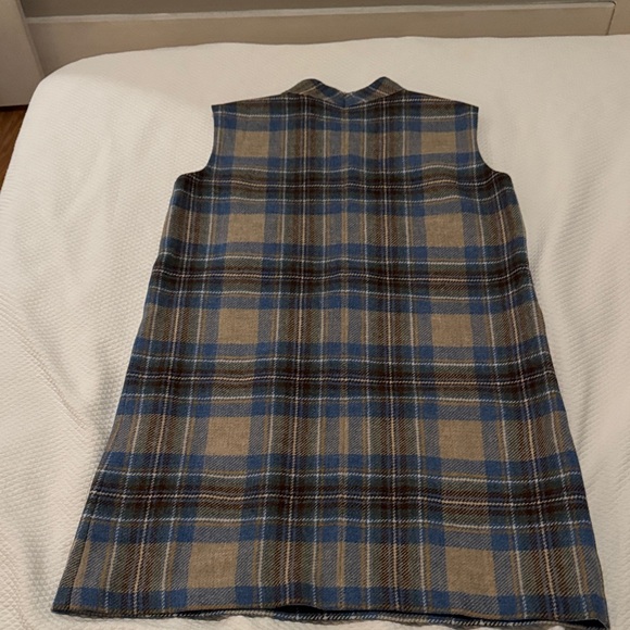 France’s Valentine Plaid Sleeveless Dress - Picture 5 of 5